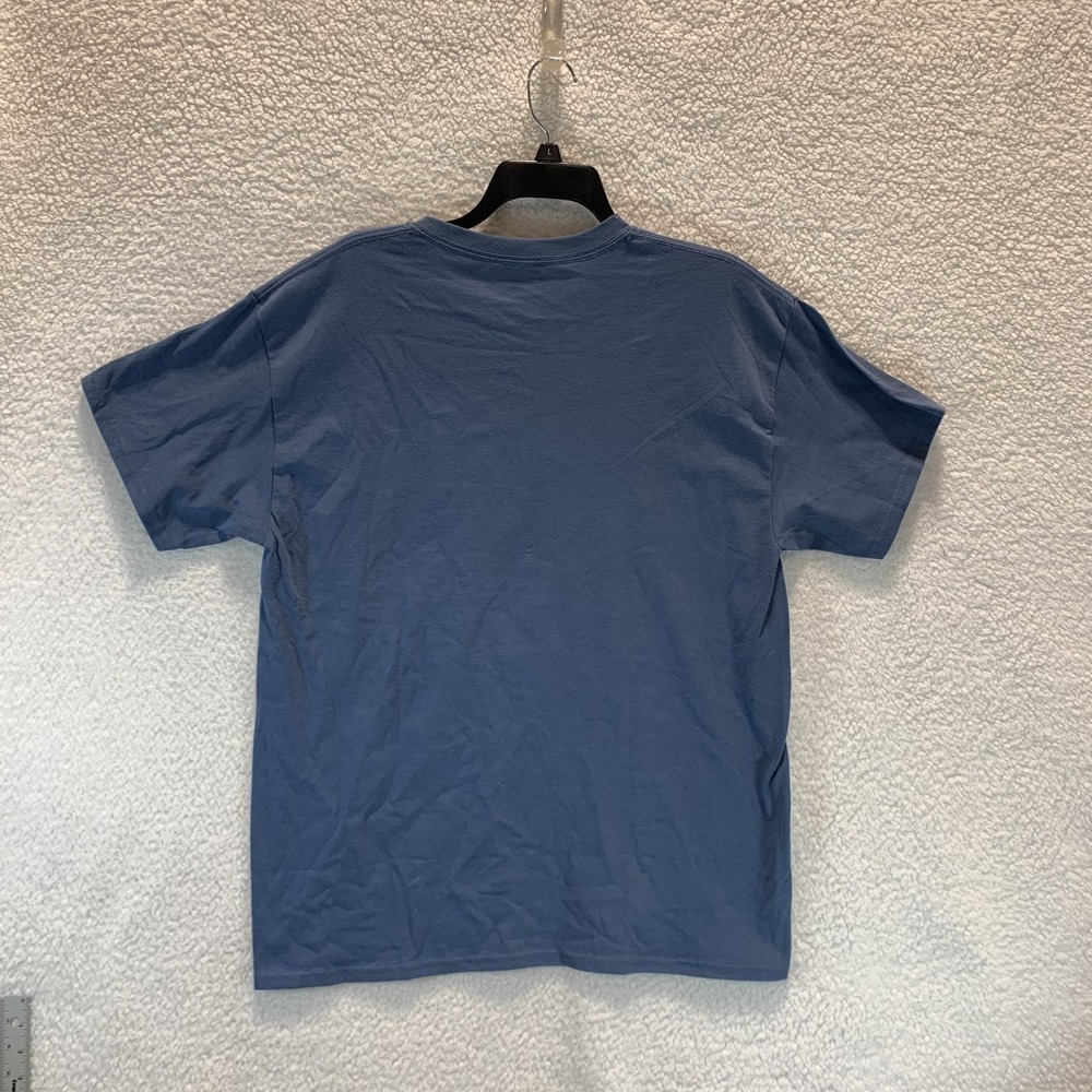 Peanuts Hybrid Men's T Shirt L Snoopy J Cool LIke That Graphic Print Tee Blue - Picture 3 of 9